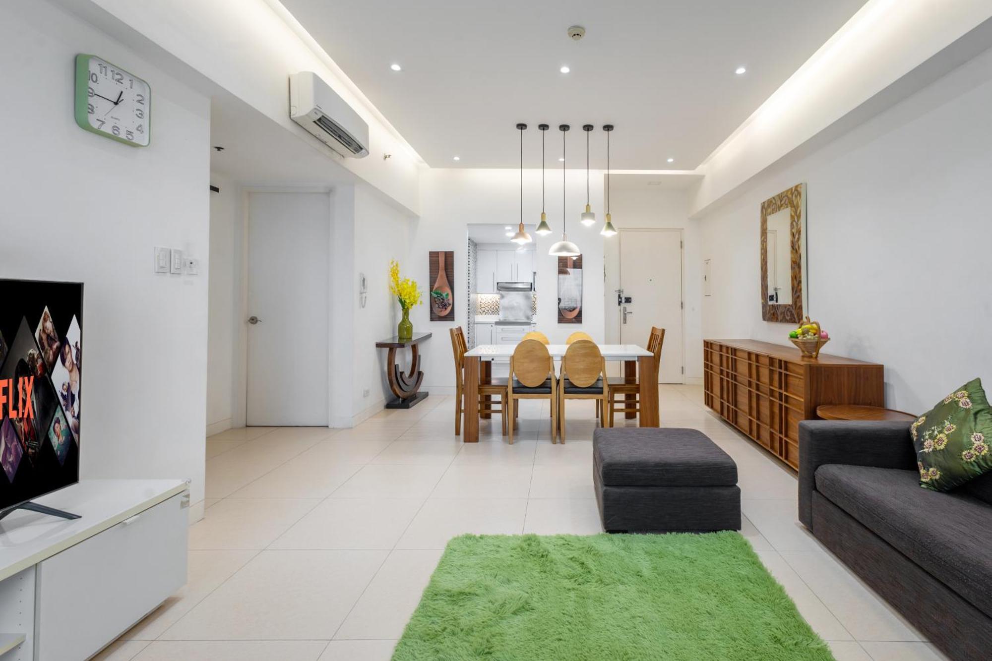 Апартаменты New 2Br Of 86Sqm With Parking & Netflix In Bgc Манила Экстерьер фото