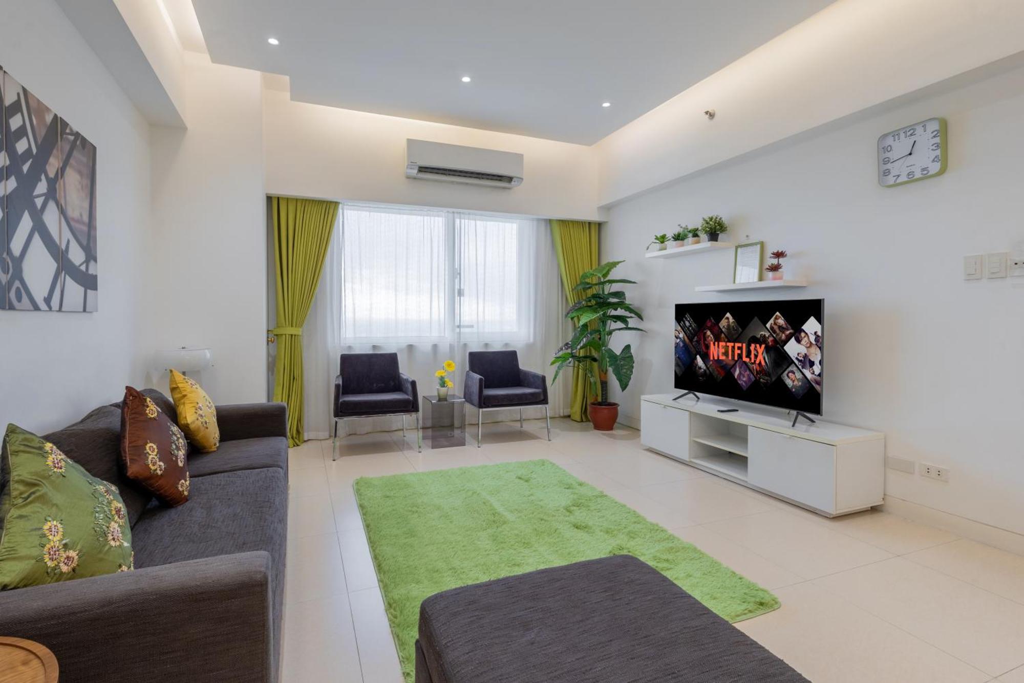 Апартаменты New 2Br Of 86Sqm With Parking & Netflix In Bgc Манила Экстерьер фото
